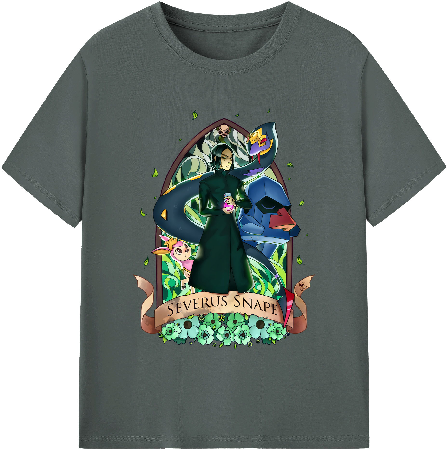 （画像用） Harry Potter ハリー・ポッターシリーズ 綿100％ メンズ半袖Tシャツ｜肌触りやわらか＆通気性